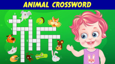 Baby Animal Cross Word